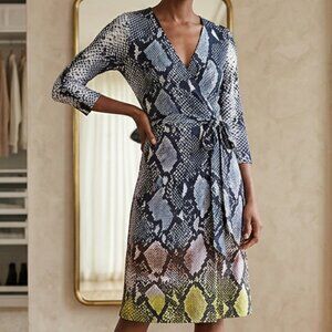 Diane Von Furstenberg New Julian Two Wrap Dress